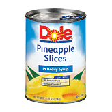 Dole Canned Fruit Pineapple Slices In Heavy Syrup Full-Size Picture